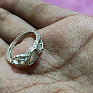 Original Pure Silver Payal And Ring Combo