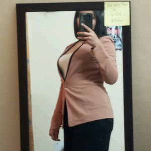 Korean Nude Formal Blazer