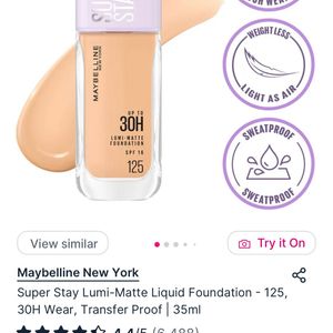 Maybelline New York Superstay Foundation