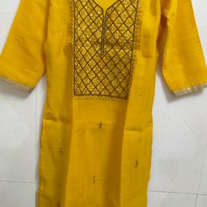 Party Wear Kurta For Haldi Ceremony