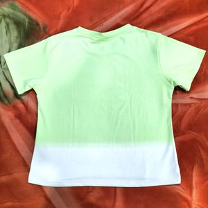 Green Crop Top