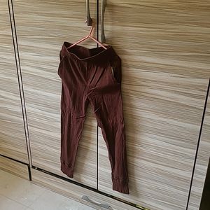 Brown Cotton Pant