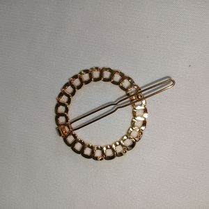 Gold Plated Korean Hair Clip