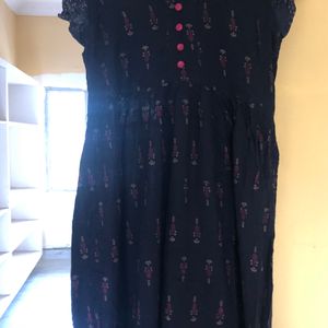 Black Colour Kurtha