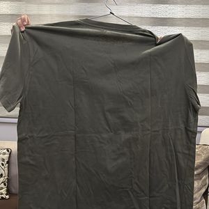 a over sized men t shirt