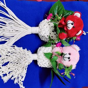 Macrame Flower Hanging