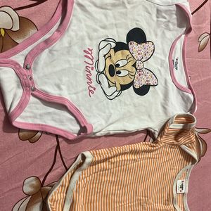 Pink Micky Mouse Dress Untouch