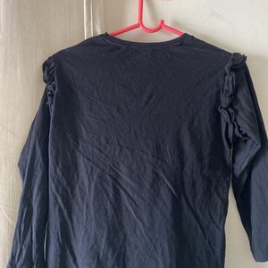 3/4 Sleeve Small size Black  Top