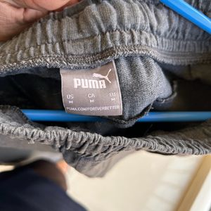 Puma Grey Stretchable Joggers