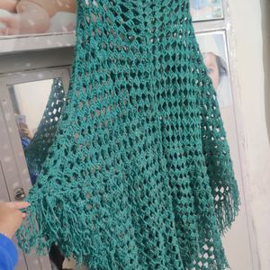 Beautiful ,crochet Poncho...no flaws