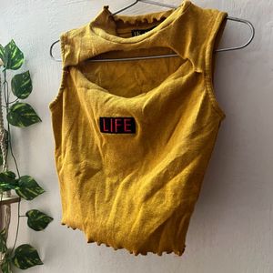 Yellow Tank Top