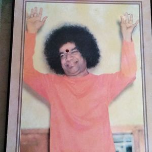 Satya Sai Photo Frame Large