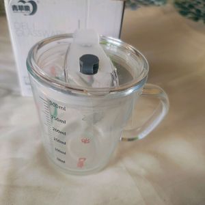 Glass Cup For Coffee Or Milk