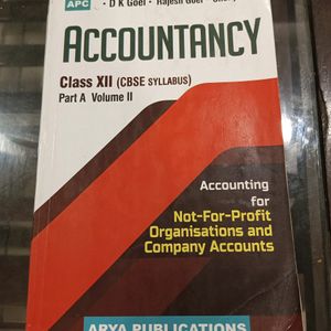 Accountacy Class 12 Part A Volume 2