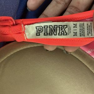 victorias secret pink bikini top