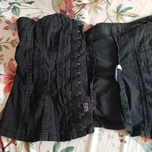 Corset Black Xs Size