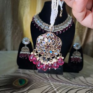 Party Wear Punjabi Necklace Set