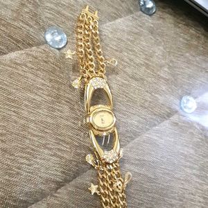 Golden Beautiful Watch