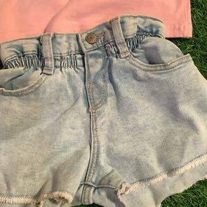 Combo Of Top With Shorts