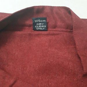 Maroon Gents Kurta