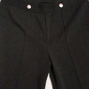 Black High Rise Pant