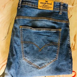 High Star 44SIZE JEANS FOR MEN Little ISSUE CHECK
