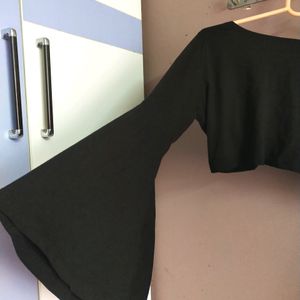 Black Cotton Top