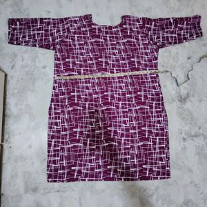 54 Bust Purple Kurti