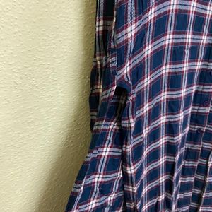 Checkered Long Shirt