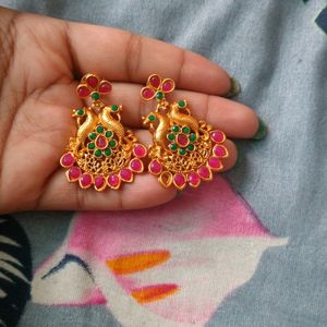 New Matte Chaandbaali Earrings 💖