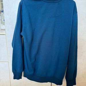 comfy blue oversized sweatshirt