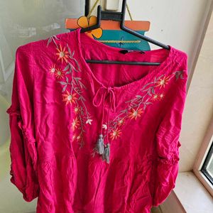 Soch Pink Top Women