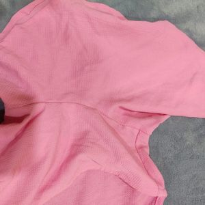 Wrap Around Dress Pink