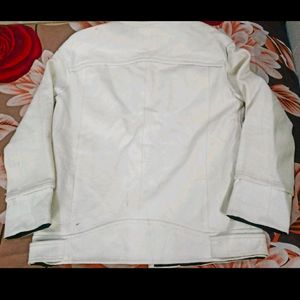 Heavy Imported White Jacket