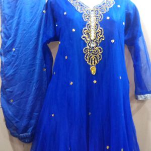 Anarkali Frok With Dupatta