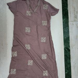 Mauve Kurta