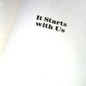 It Starts With Us By Colleen Hoover