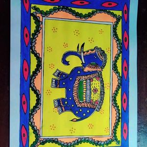 Mithila Painting 🎨