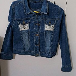 Denim Crop* Jacket ~ @ ₹150