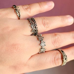 Combo Rings For Women( 5 Pcs )