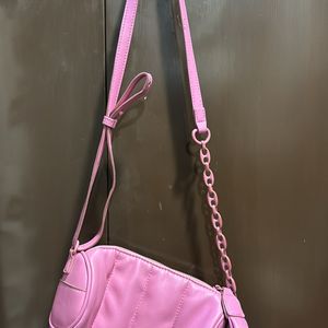 pink sling bag