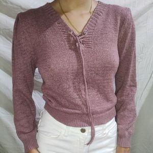 Korean Sweater Top Woolen Trending Aesthetic