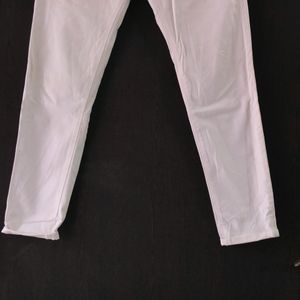 White Giorgio Armani Jeans