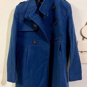 Navy Blue Overcoat