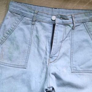 Blue Denim Jeans Waist - 30