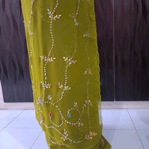 (3) Wedding Saree With Blouse