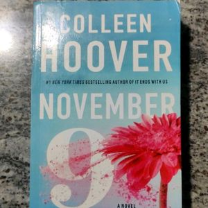 November 9 By Colleen Hoover