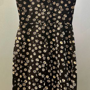 Rio Black Sunflower Dress - XS