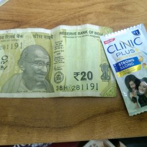 Indian Currency& Shampoo Rare Item Combo Offer