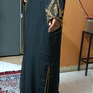 Dubai Abaya Coat Fully Embellished